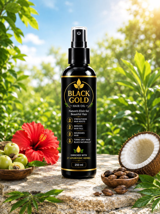 Black Gold Hair Oil
